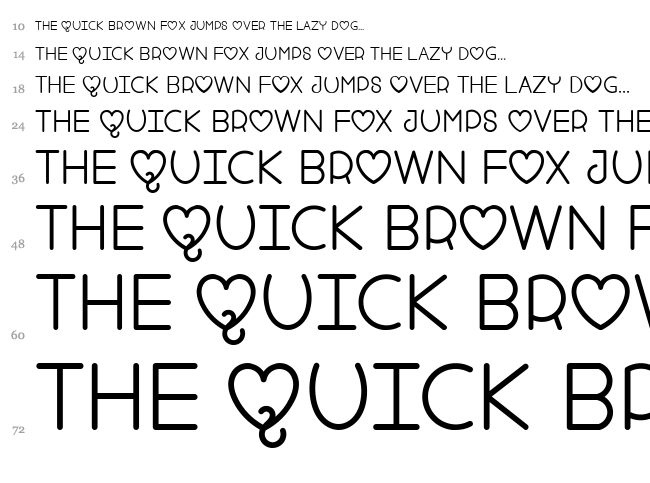 Fool For Love font waterfall